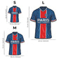 Paris Saint-Germain FC® Camiseta - Rompecabezas de Madera