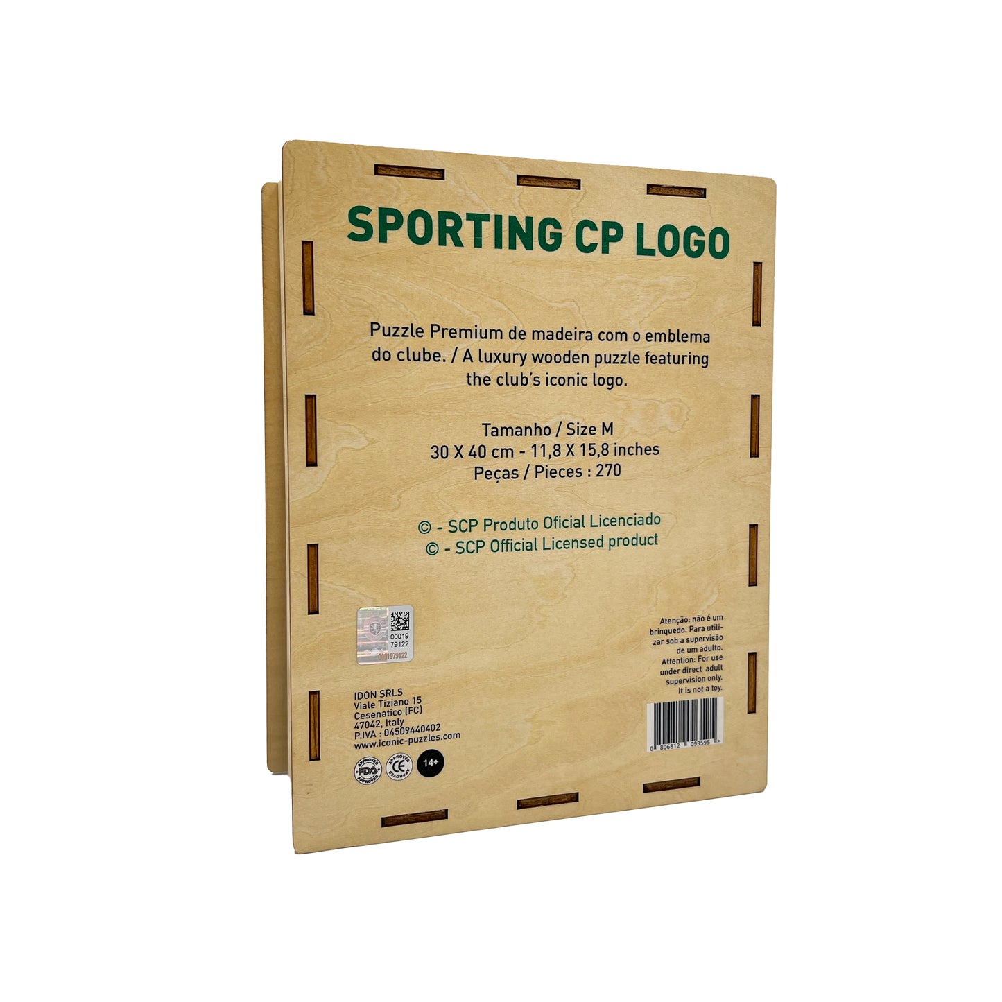 Sporting CP® Logo - Rompecabezas de Madera